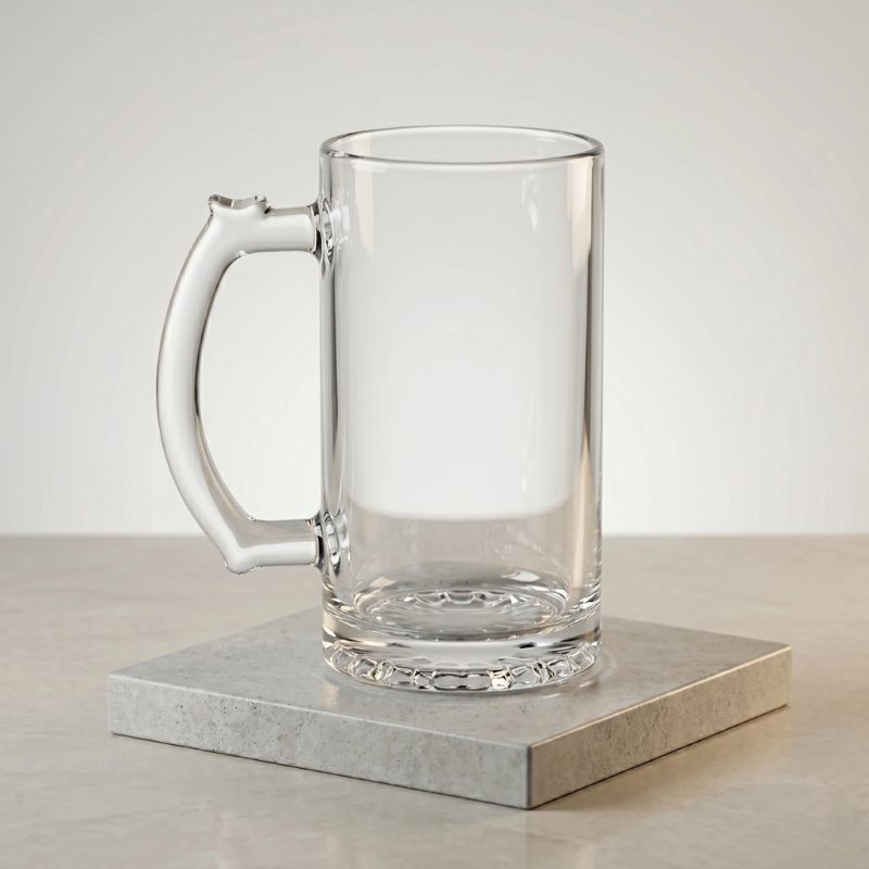 Clear Beer Mug — custom photo mug from Mug Factory