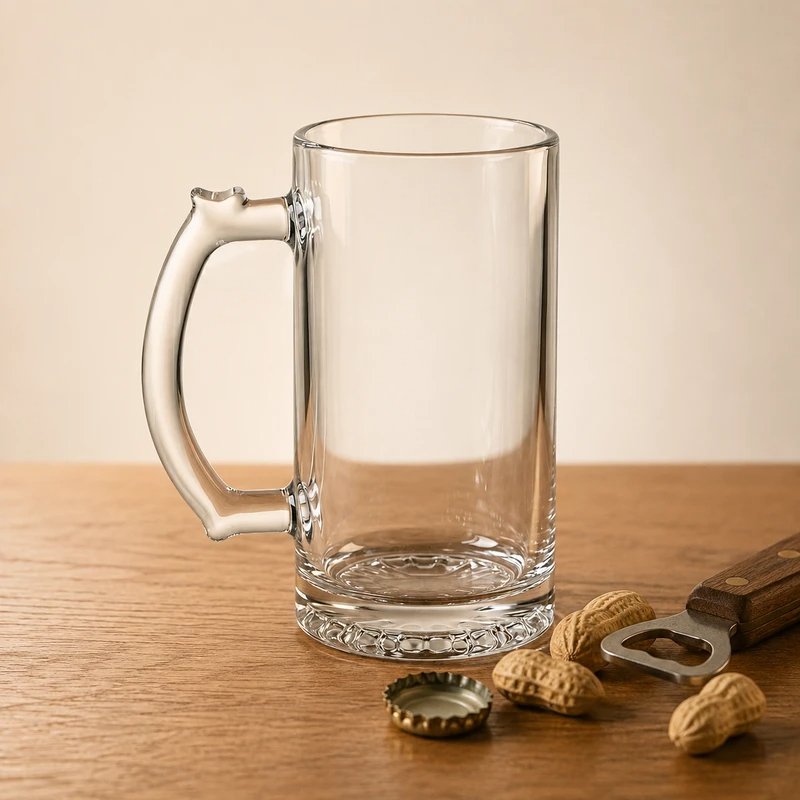 Clear Beer Mug - custom photo mug from Mug Factory